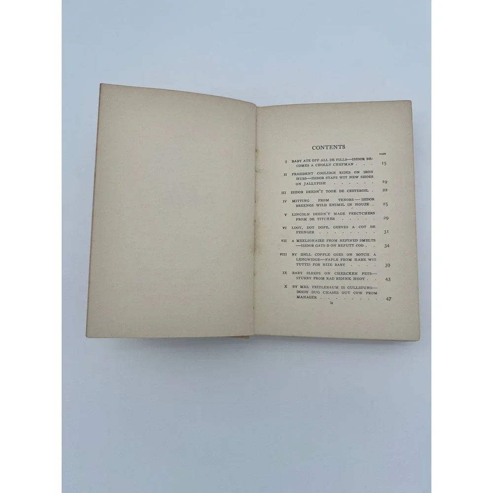 Nize Baby Milt Gross 1926 Hardcover George H Doran Illustrated Vintage Book